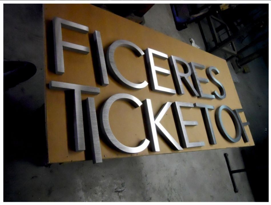 Ficeres Ticketof Kutu Harf Tabela