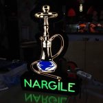 Nargıle Neon Etkılı Isıklı Kutu Harf Imalat