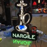 Nargıle Neon Etkılı Isıklı Kutu Harf Imalatı