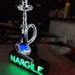 Nargıle Neon Etkılı Isıklı Kutu Harf Tabela Imalat