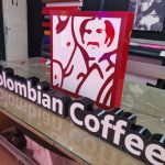 Juan Valdez Colombian coffee Tuzla marina Işıklı kutu harf tabela